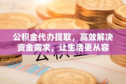 宁远公积金代办提取，高效解决资金需求，让生活更从容