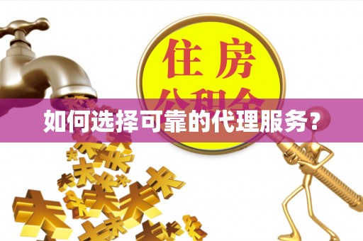 宁远如何选择可靠的代理服务？