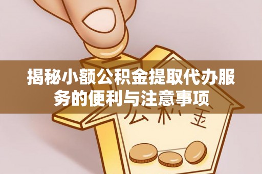 宁远揭秘小额公积金提取代办服务的便利与注意事项
