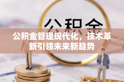 宁远公积金管理现代化，技术革新引领未来新趋势
