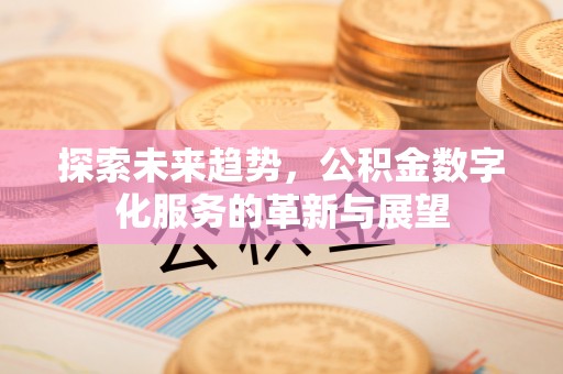 宁远探索未来趋势，公积金数字化服务的革新与展望
