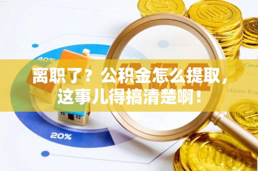 宁远离职了？公积金怎么提取，这事儿得搞清楚啊！