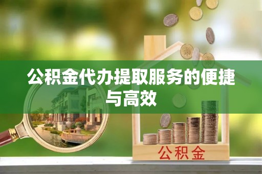 宁远公积金代办提取服务的便捷与高效